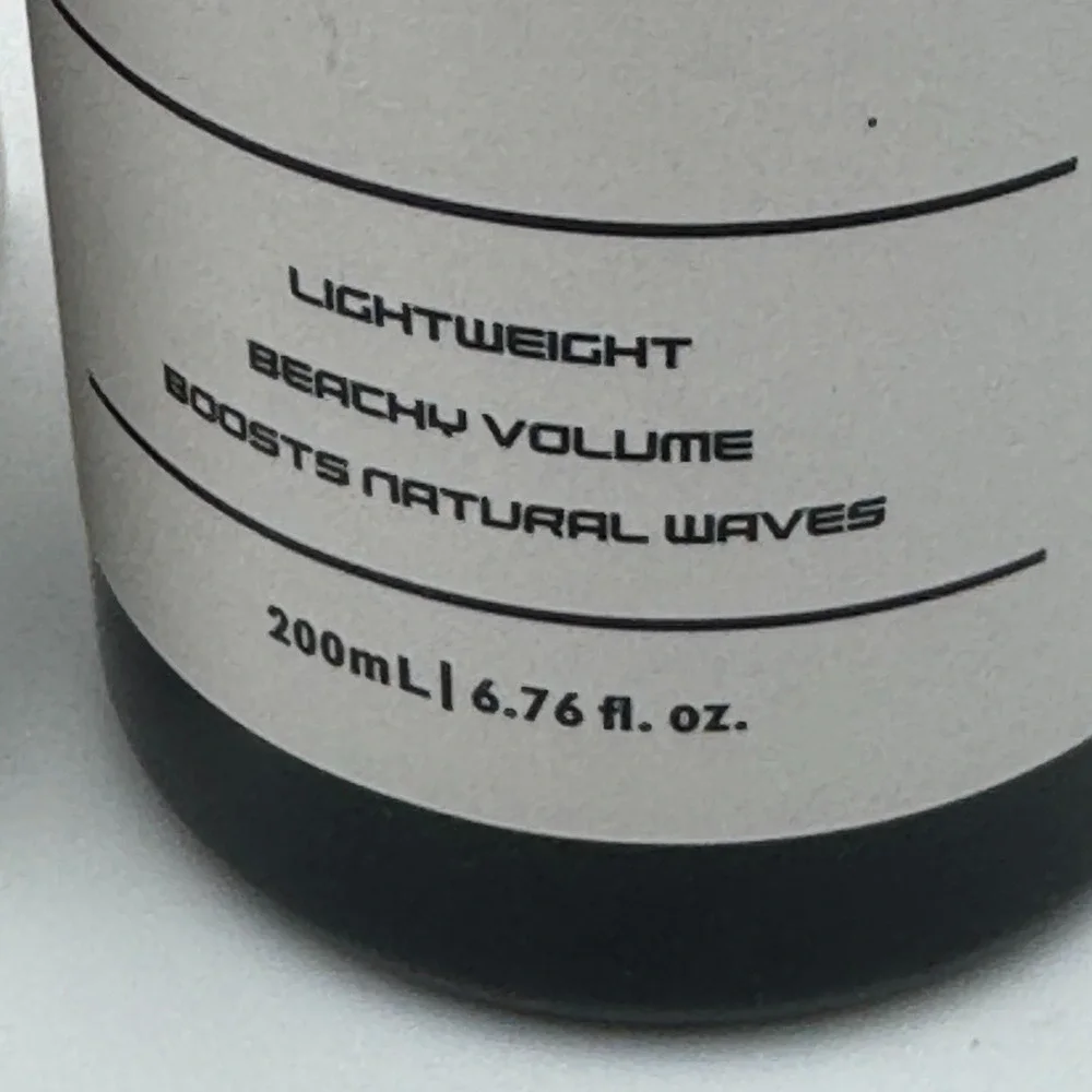 NIB Black Mask Men Sea Salt Texturizing Beach Wave Hair Spray 6.76 Oz